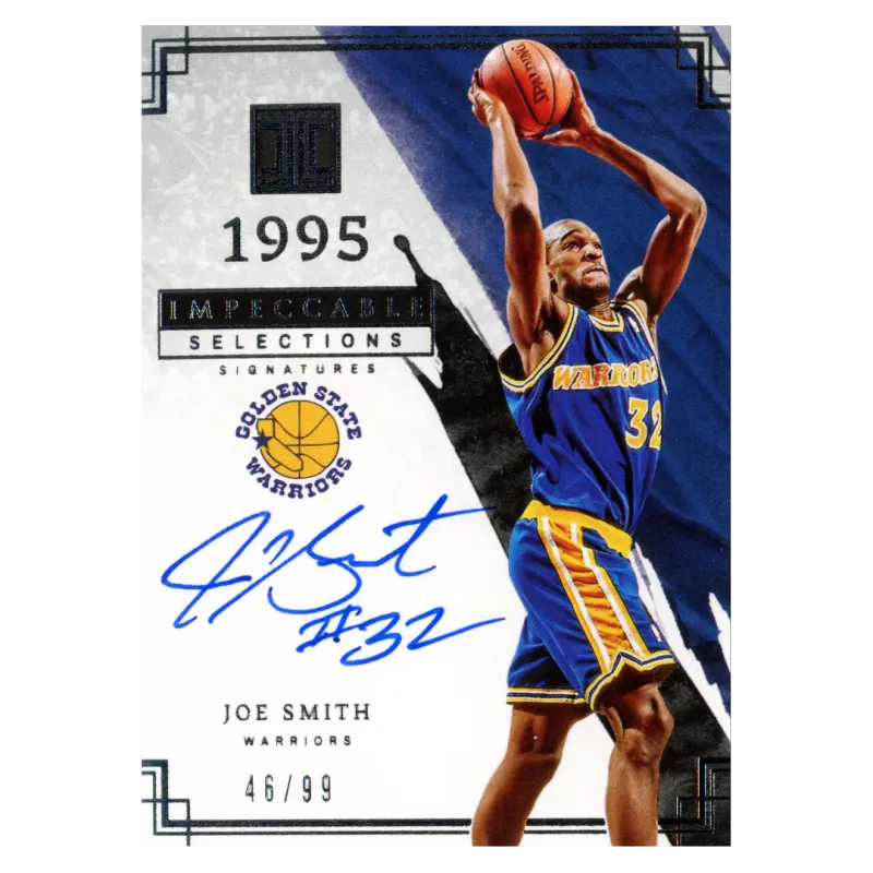 2021 Joe Smith Auto /99 #ISL-JSM Panini Impeccable