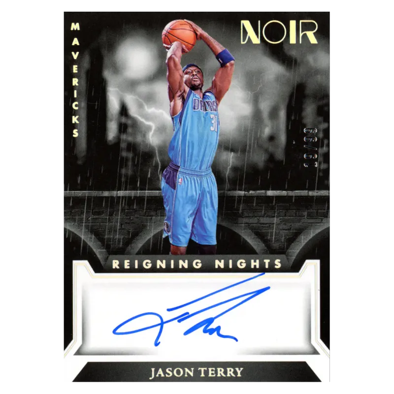 2022 Jason Terry Auto /99 #RNS-JET Panini Noir