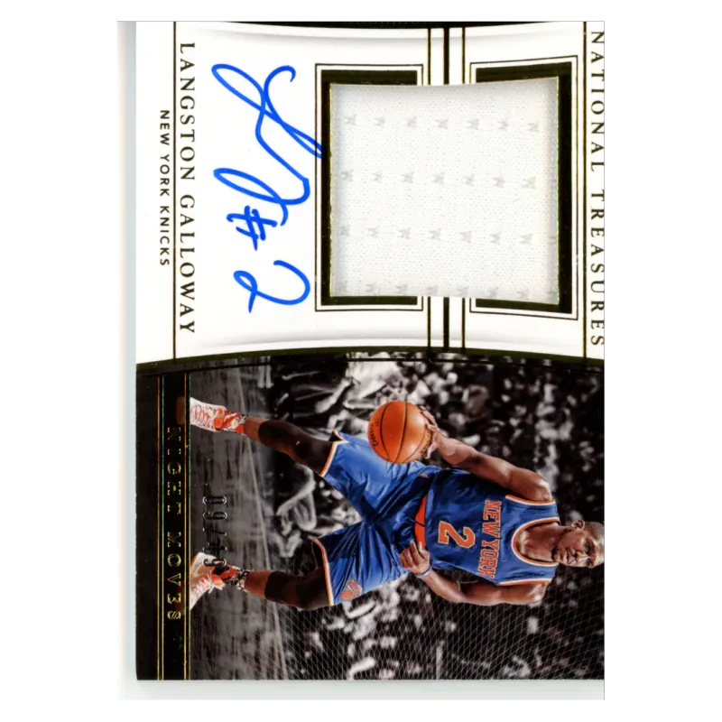 2015 Langston Galloway Auto /49 #NM-LGW Panini National Treasures