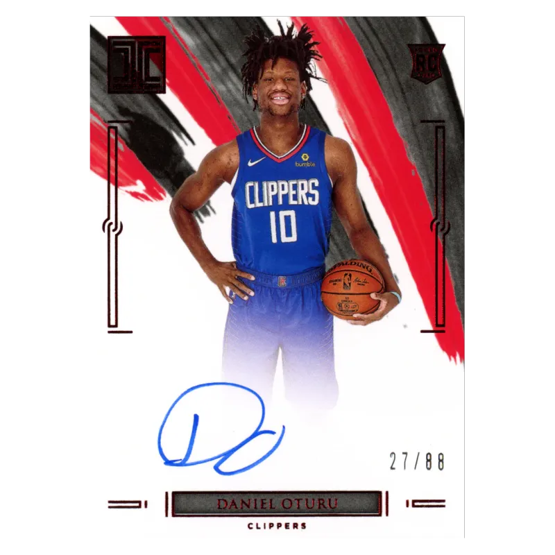 2020 Daniel Oturu Auto /88 #RA-OTU Panini Impeccable