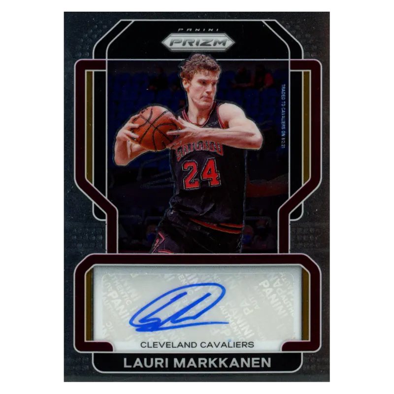 2021 Lauri Markkanen Auto #SG-LMK Panini Prizm