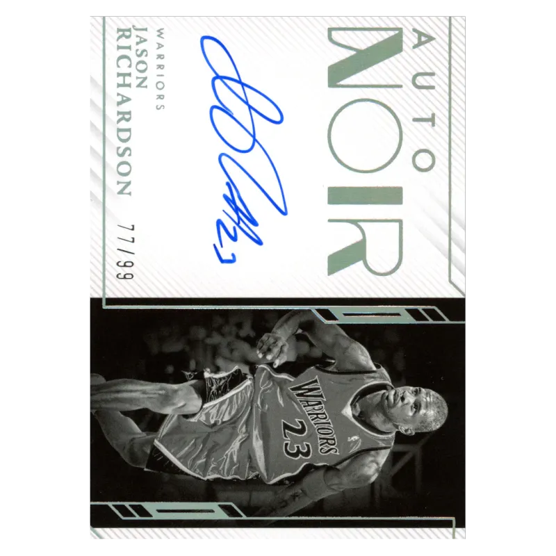 2022 Jason Richardson Auto /99 #ANB-JRI Panini Noir