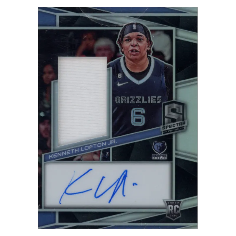 2022 Kenneth Lofton Jr. Auto /199 #242 Panini Spectra