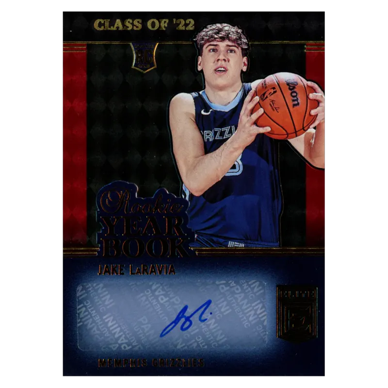 2022 Jake LaRavia Auto #RYB-JLR Panini Donruss