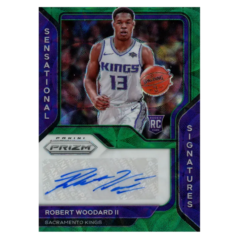 2020 Robert Woodard II Auto /8 #SS-RW2 Panini Prizm