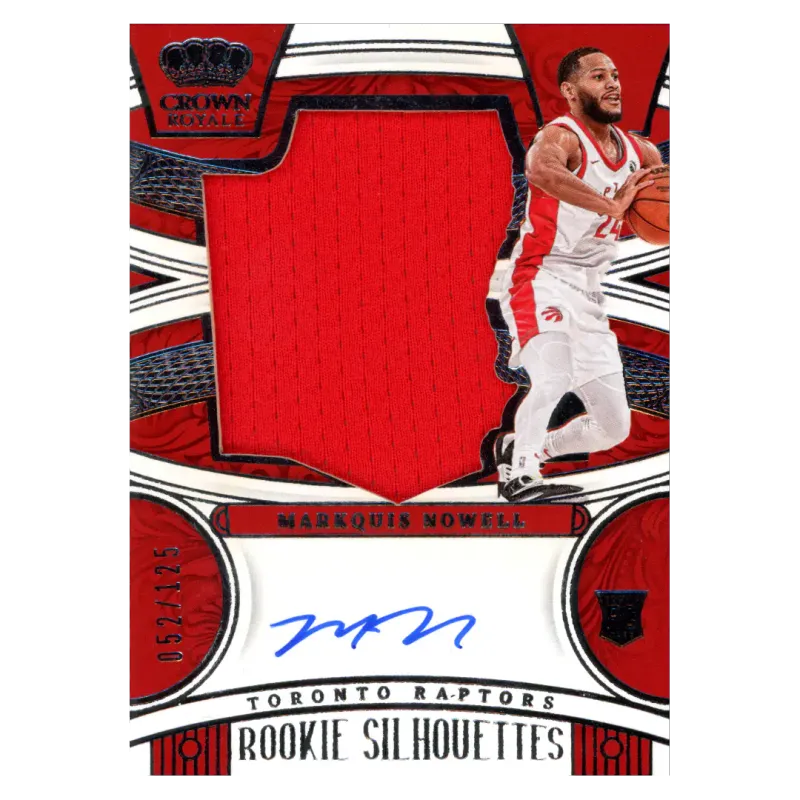2023 Markquis Nowell Auto /125 #134 Panini Crown Royale