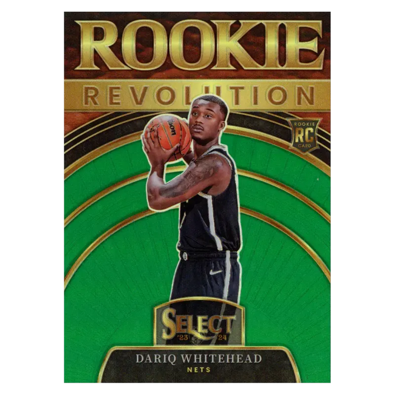 2023 Dariq Whitehead Revolution Green #30 Panini Select