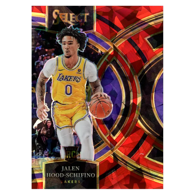 2023 Jalen Hood Schifino Red Ice #123 Panini Select