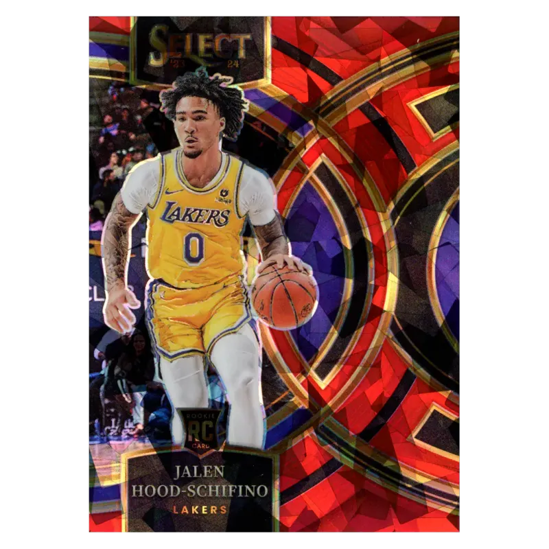 2023 Jalen Hood Schifino Red Ice #123 Panini Select