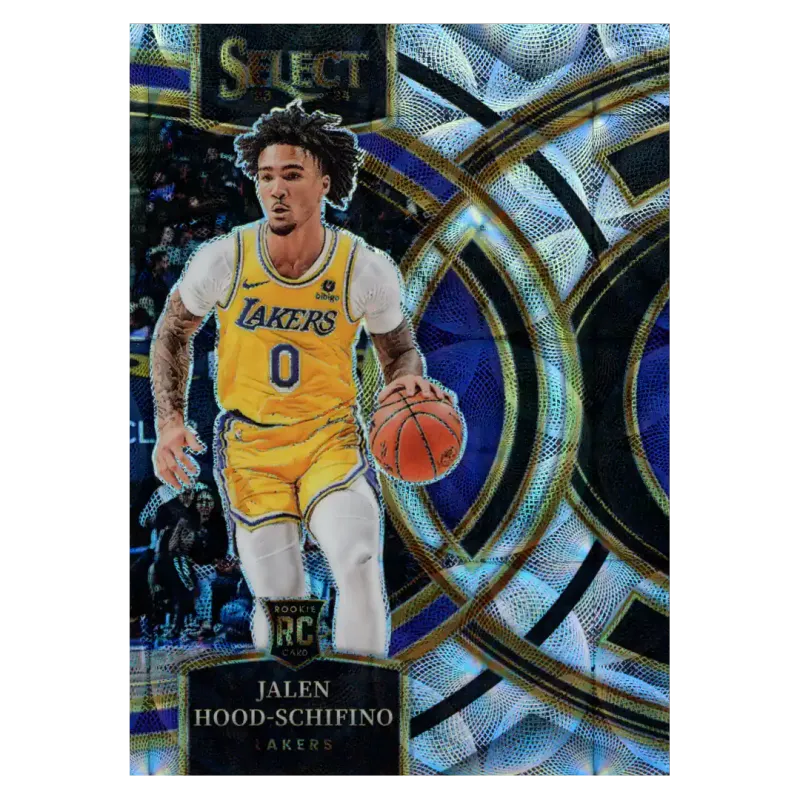 2023 Jalen Hood Schifino Sliver Circle #123 Panini Select