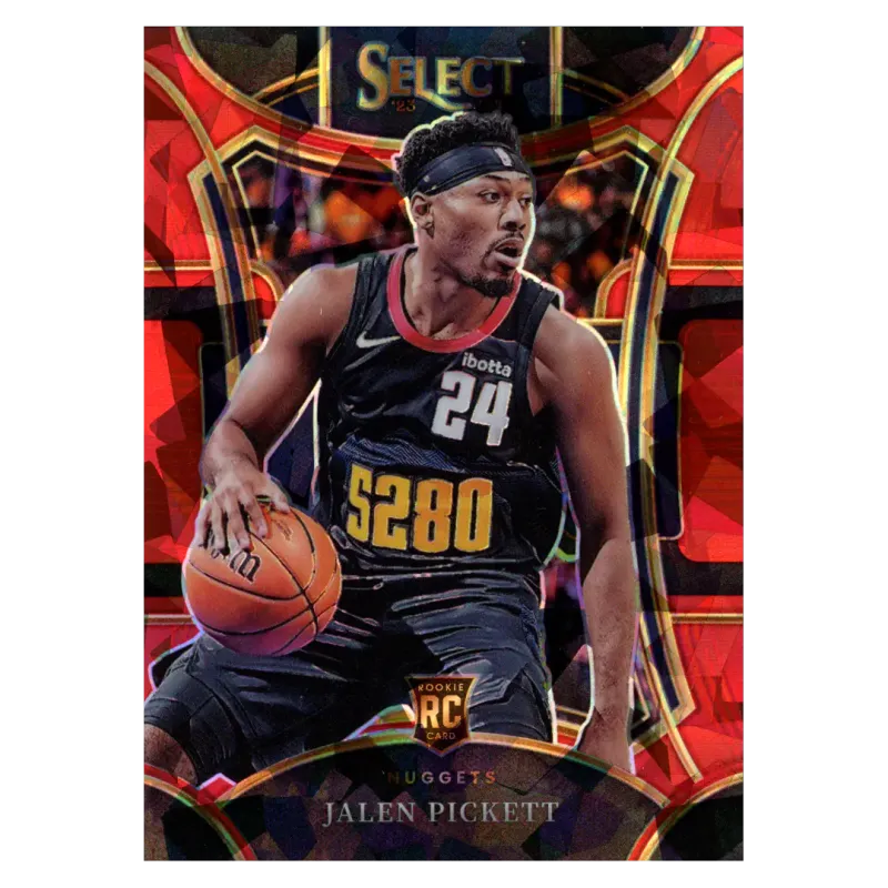 2023 Jalen Pickett Red Ice #327 Panini Select