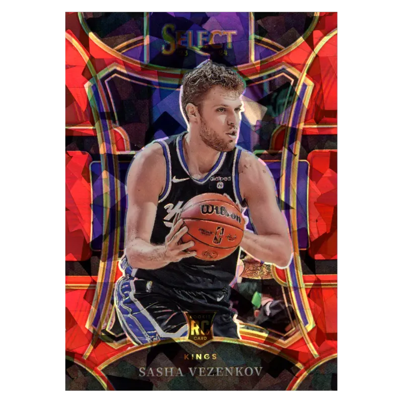 2023 Sasha Vezenkov Red Ice #323 Panini Select