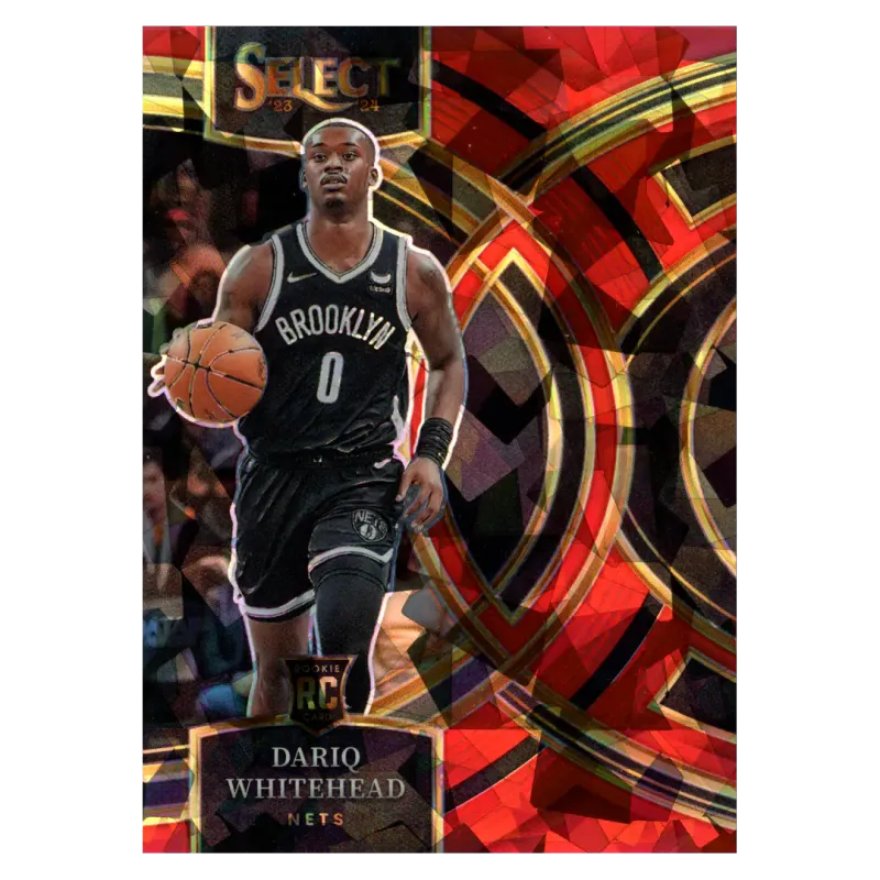2023 Dariq Whitehead Red Ice #125 Panini Select