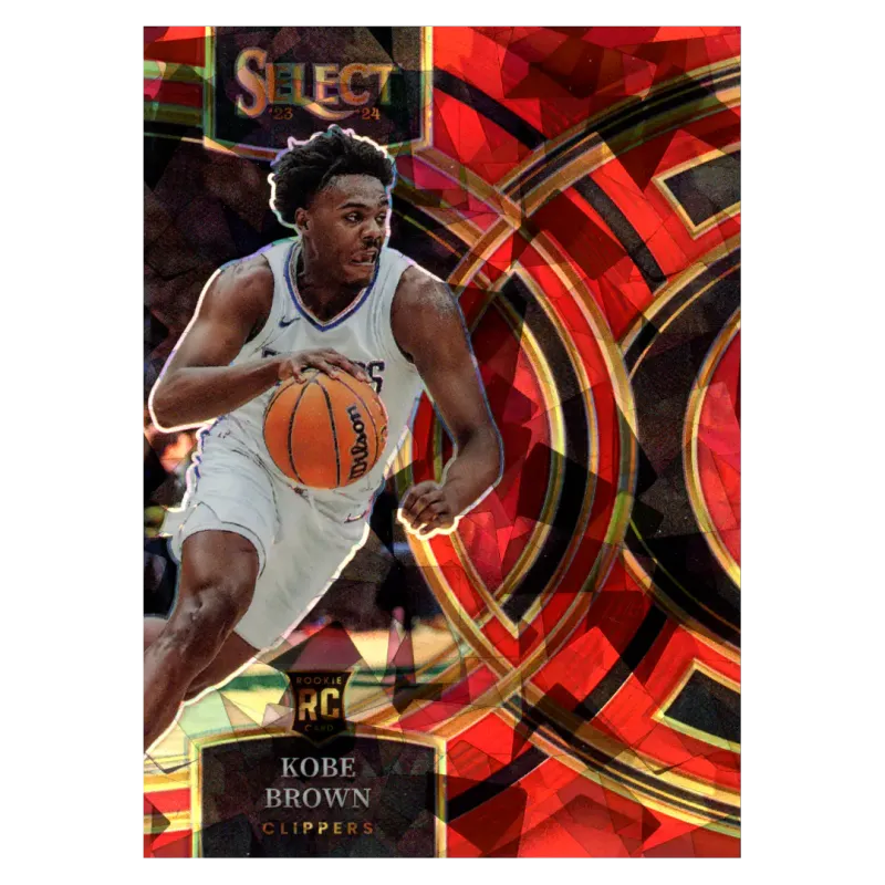 2023 Kobe Brown Red Ice #110 Panini Select