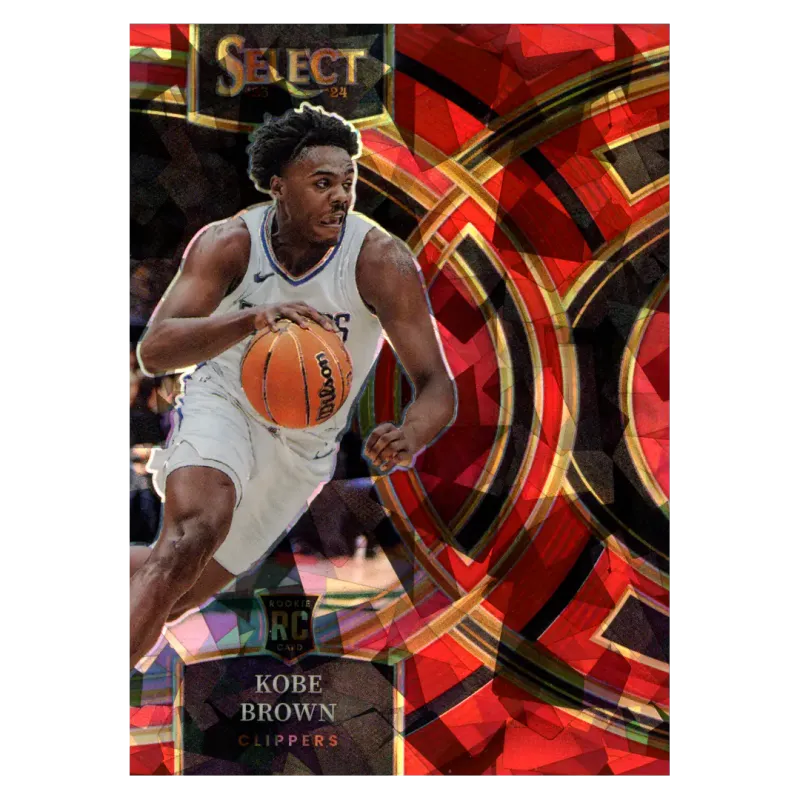 2023 Kobe Brown Red Ice #110 Panini Select