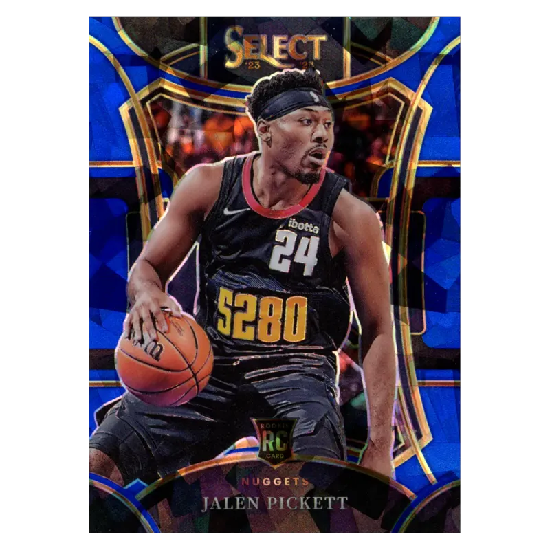 2023 Jalen Pickett Blue Ice #327 Panini Select