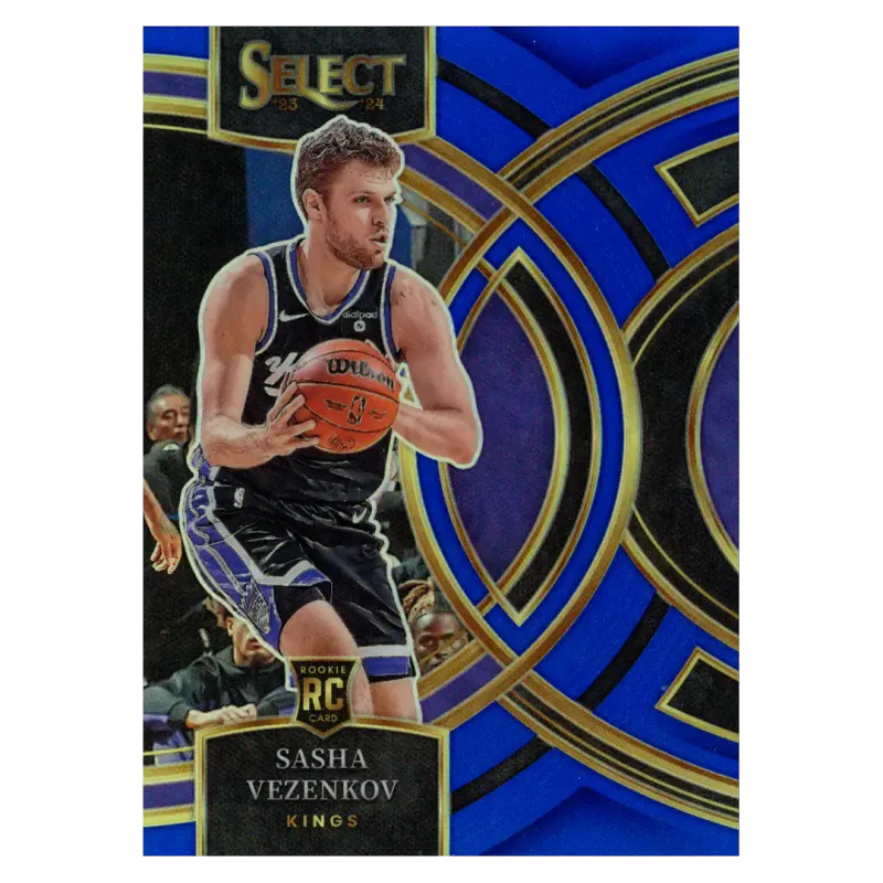 2023 Sasha Vezenkov Blue #127 Panini Select
