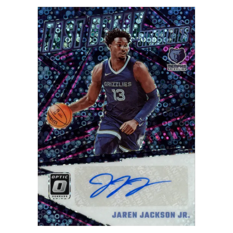 2023 Jaren Jackson Jr. Auto /25 #FBS-JJJ Panini Donruss
