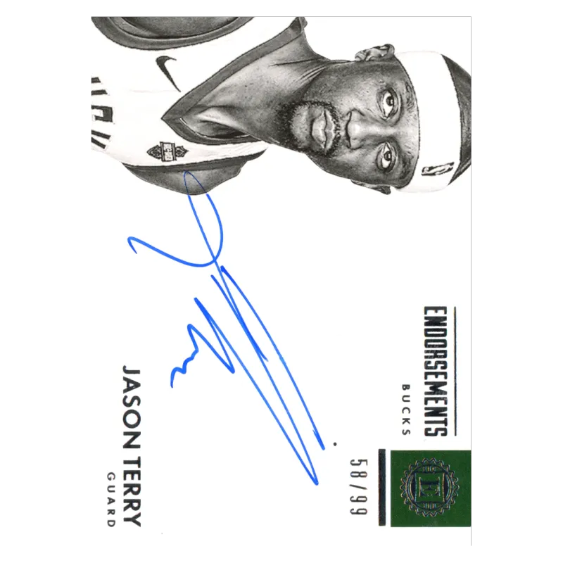 2017 Jason Terry Auto /99 #E-JTY Panini Encased