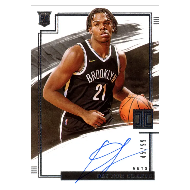 2021 DayRon Sharpe Auto /99 #RA-DAY Panini Impeccable