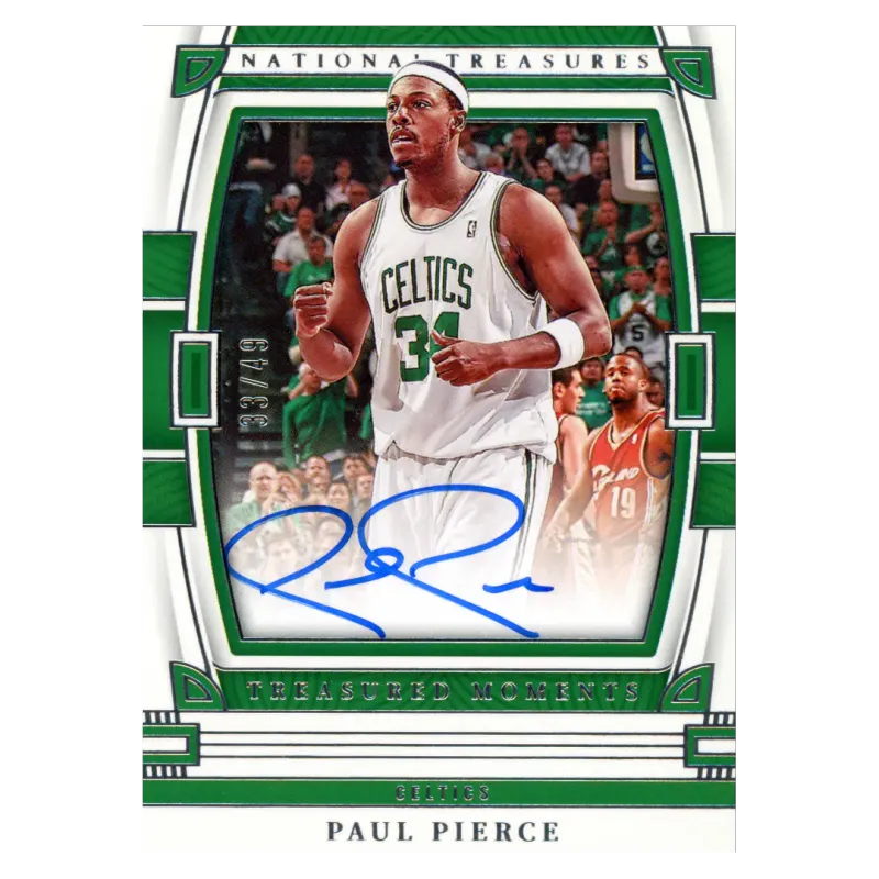 2022 Paul Pierce Auto /49 #TM-PPC Panini National Treasures