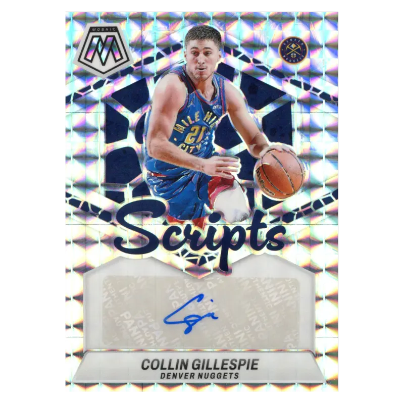 2023 Collin Gillespie Auto #MS-CGD Panini Mosaic