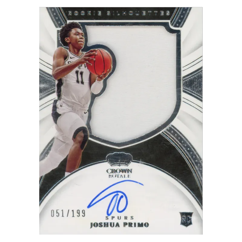 2021 Joshua Primo Auto /199 #117 Panini Crown Royale