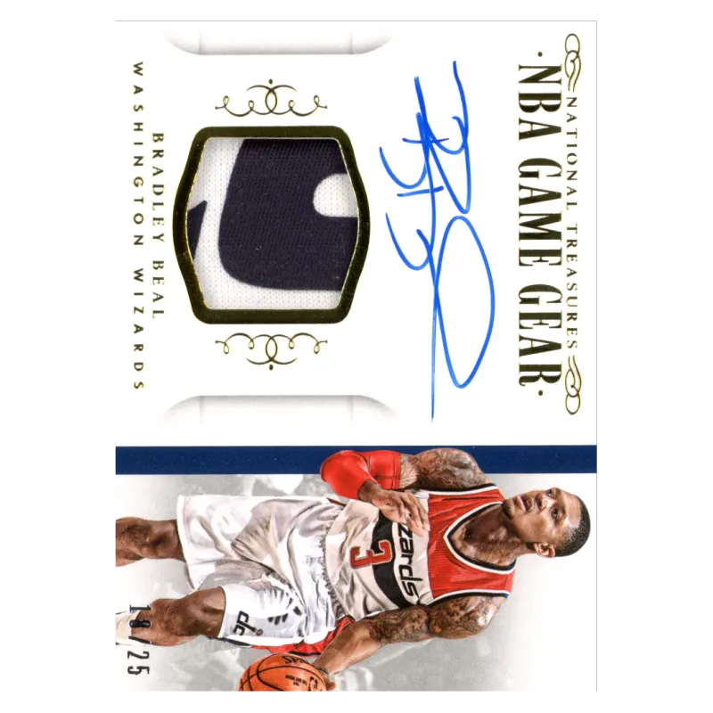 2014 Bradley Beal Auto /25 #GGS-BB Panini National Treasures