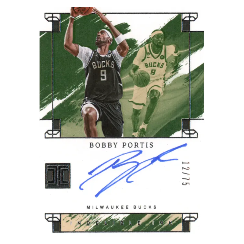2023 Bobby Portis Auto /75 #IDI-BPM Panini Impeccable