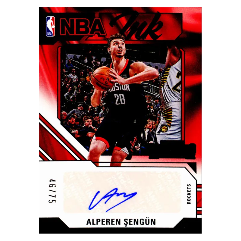 2023 Alperen Sengun Auto /75 #NI-ALP Panini Contenders