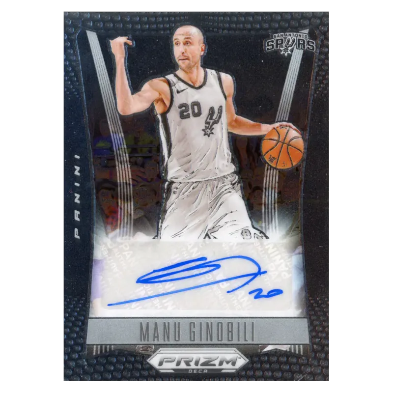 2023 Manu Ginobili Auto #DS-GIN Panini Prizm