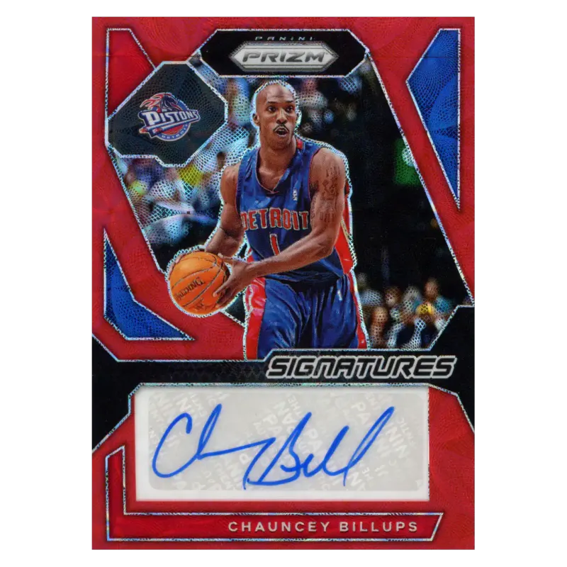2023 Chauncey Billups Auto /88 #SIG-BIL Panini Prizm