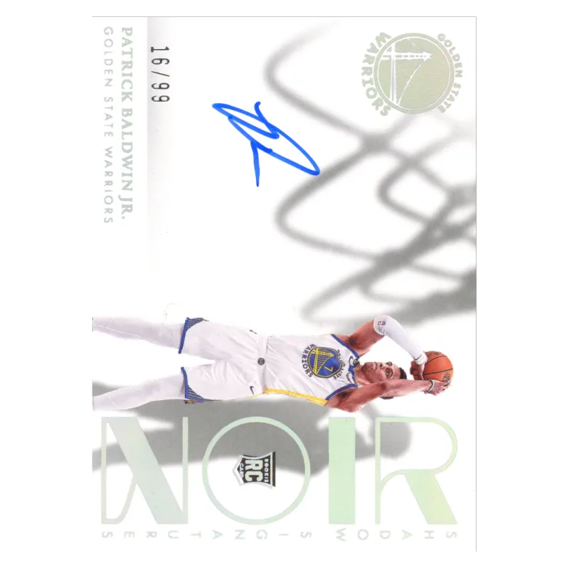 2022 Patrick Baldwin Jr. Auto /99 #SHS-PBJ Panini Noir