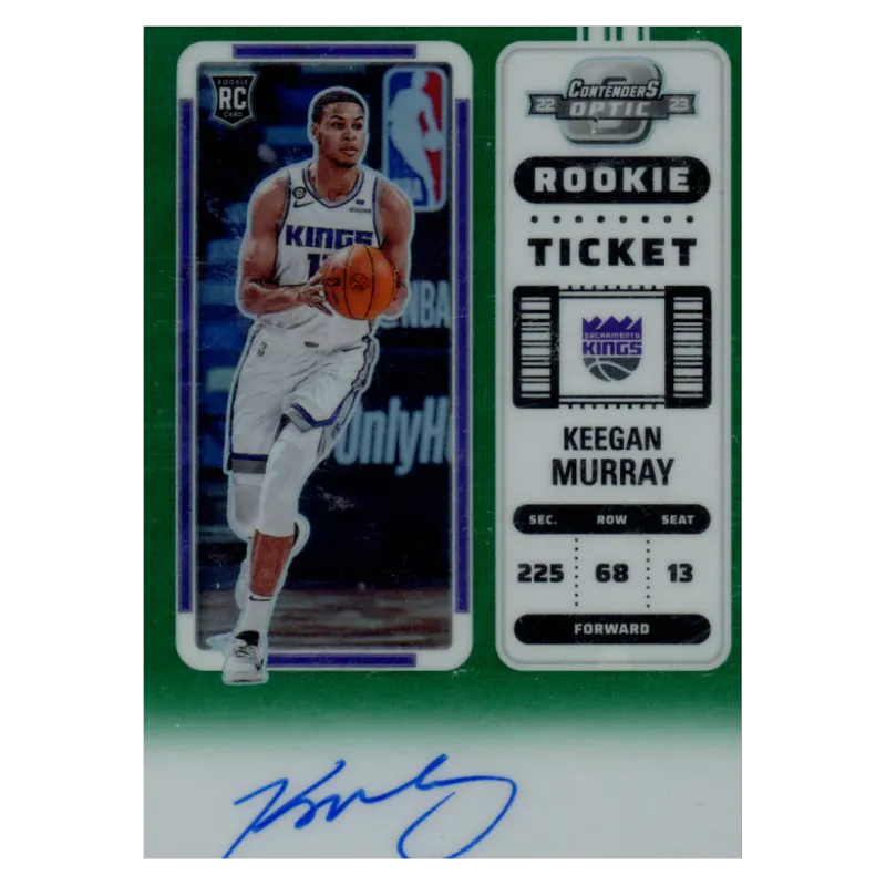 2022 Keegan Murray Auto /75 #132 Panini Contenders Optic