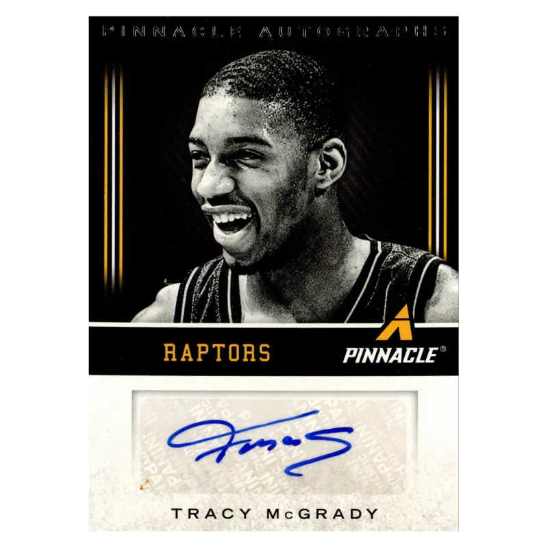 2013 Tracy McGrady Auto #185 Panini Pinnacle
