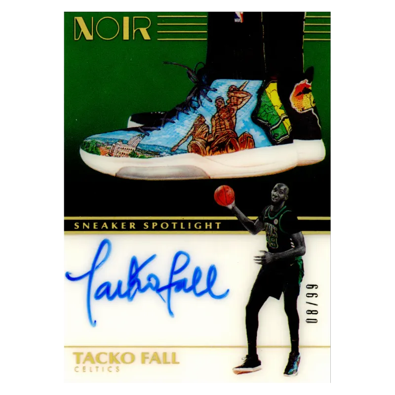 2019 Tacko Fall Auto /99 #SNS- TL Panini Noir