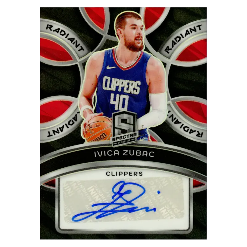 2023 Ivica Zubac Auto /99 #RS-IZB Panini Spectra