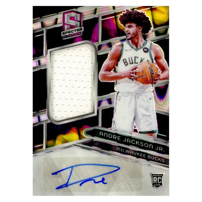 2023 Andre Jackson Jr. Auto /75 #213 Panini Spectra