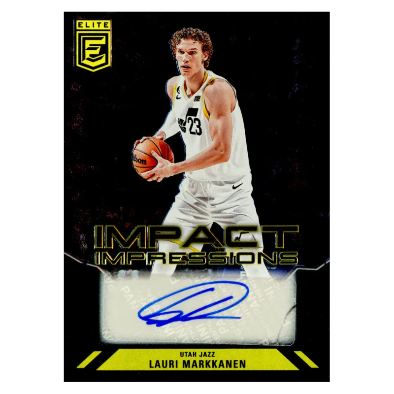 2023 Lauri Markkanen Auto #II-LMA Panini Donruss