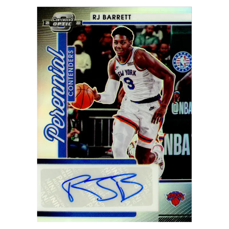 2021 R.J. Barrett Auto /99 #PCA-RJB Panini Contenders Optic