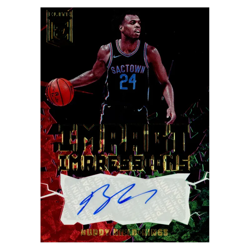 2021 Buddy Hield Auto #II-BHE Panini Donruss