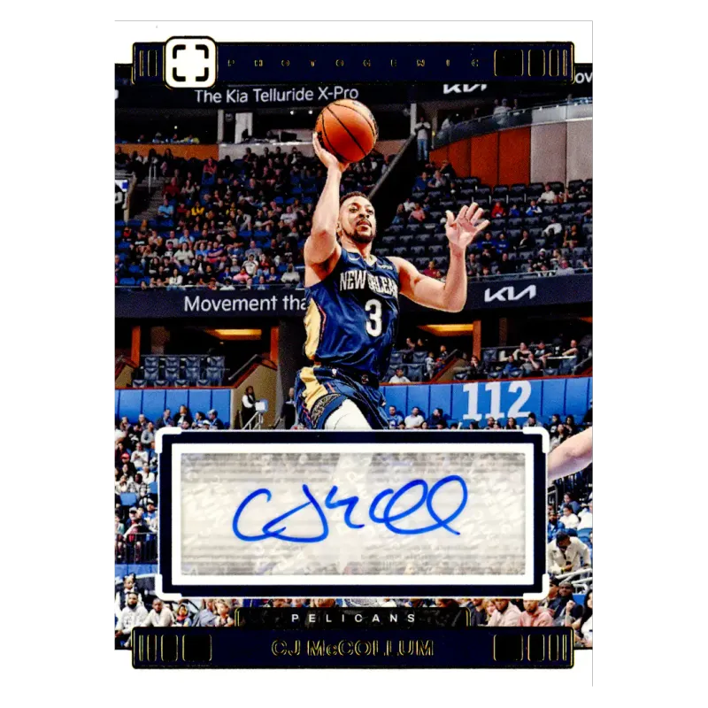 2023 CJ McCollum Auto #VA-CJM Panini Photogenic