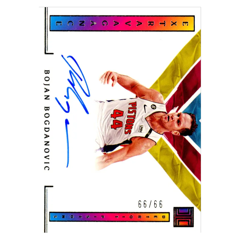 2022 Bojan Bogdanovic Auto /99 #EA-BJB Panini Impeccable