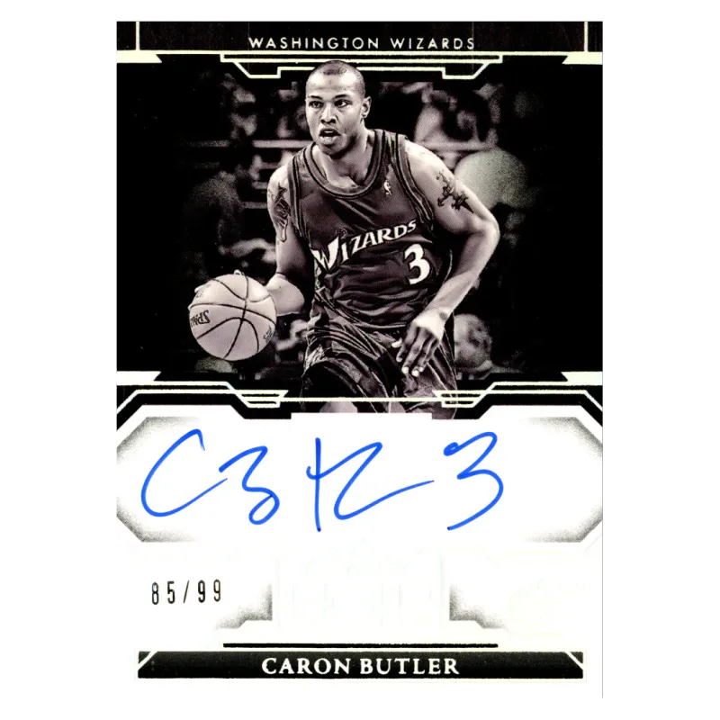 2023 Caron Butler Auto /99 #NBW-CBT Panini Noir