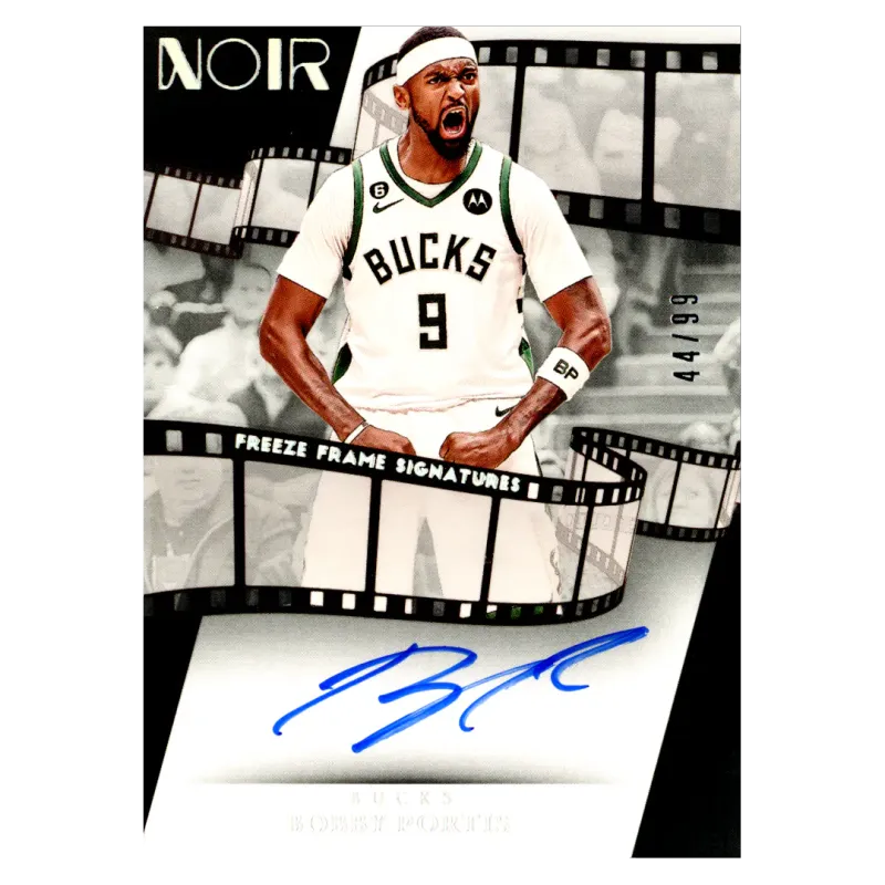 2023 Bobby Portis Auto /99 #FFS-BPO Panini Noir